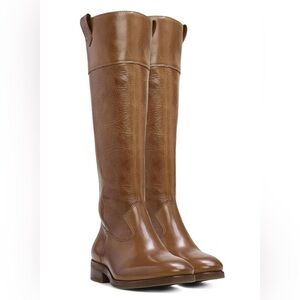 Vince Camuto Tan Leather Riding Boots Size 8